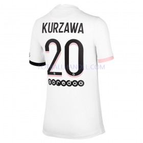 Herre Fotballdrakter Paris Saint-Germain Layvin Kurzawa 20 Borte 2021-22 Kortermet